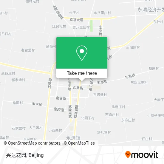 兴达花园 map