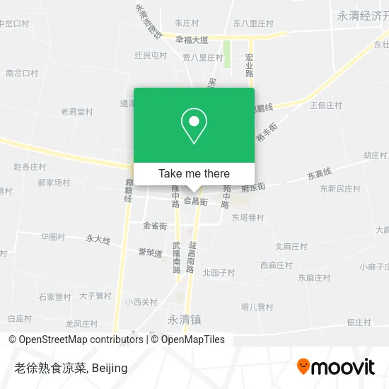老徐熟食凉菜 map