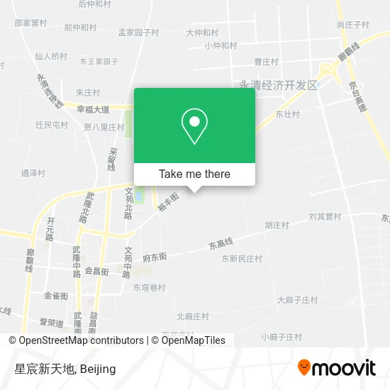 星宸新天地 map