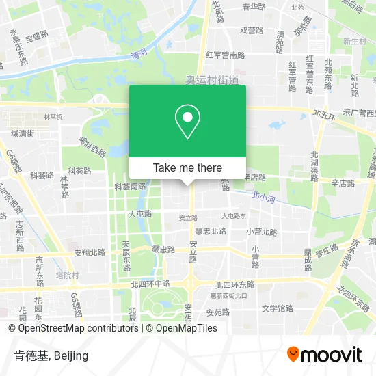 肯德基 map