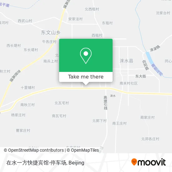 在水一方快捷宾馆-停车场 map