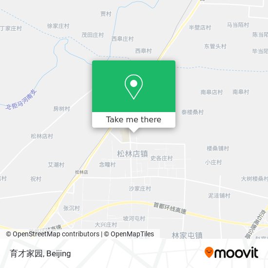 育才家园 map