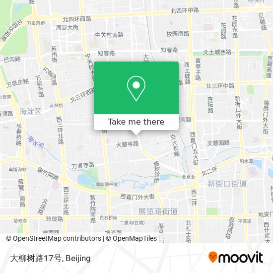 大柳树路17号 map