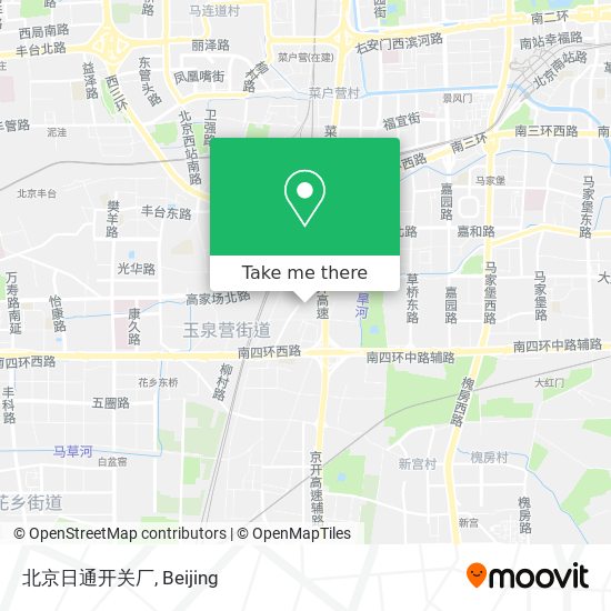 北京日通开关厂 map