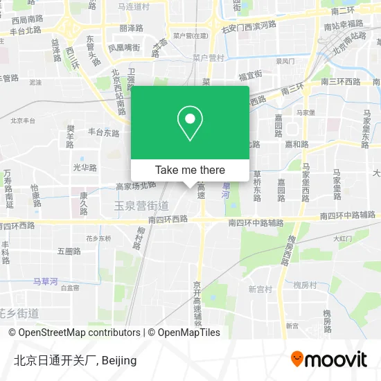北京日通开关厂 map