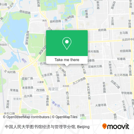 中国人民大学图书馆经济与管理学分馆 map