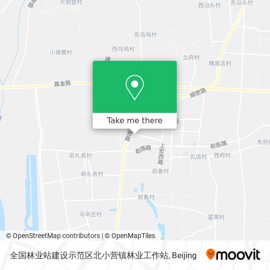 全国林业站建设示范区北小营镇林业工作站 map