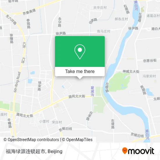 福海绿源连锁超市 map
