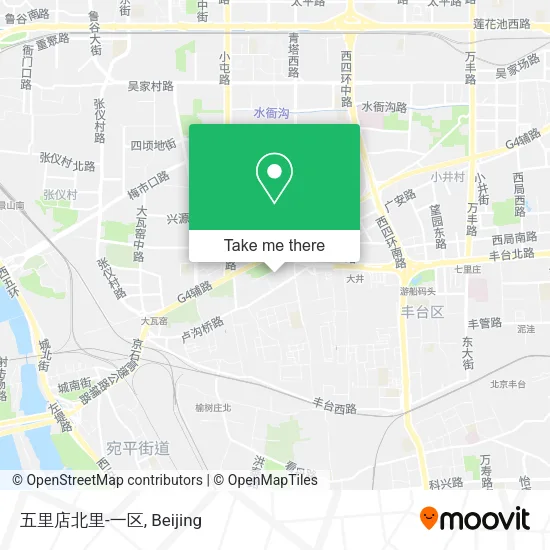 五里店北里-一区 map