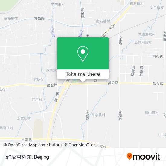 解放村桥东 map