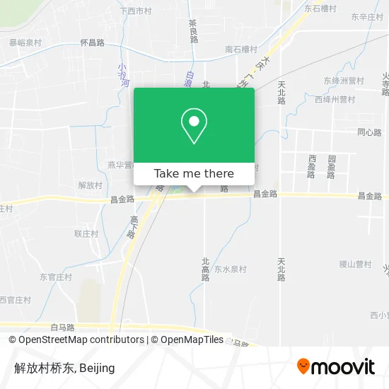 解放村桥东 map