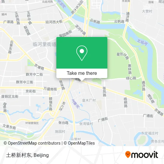 土桥新村东 map