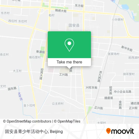 固安县青少年活动中心 map