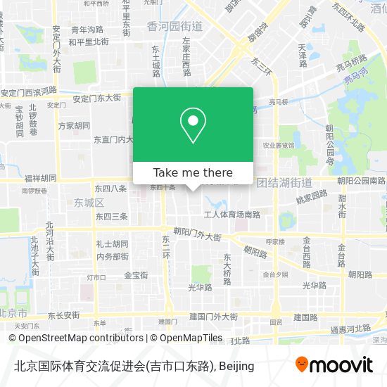北京国际体育交流促进会(吉市口东路) map