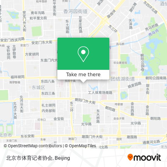 北京市体育记者协会 map
