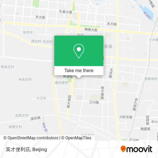 英才便利店 map