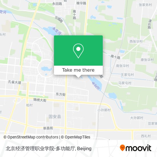 北京经济管理职业学院-多功能厅 map