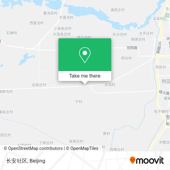 长安社区 map