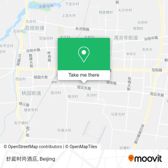 舒庭时尚酒店 map