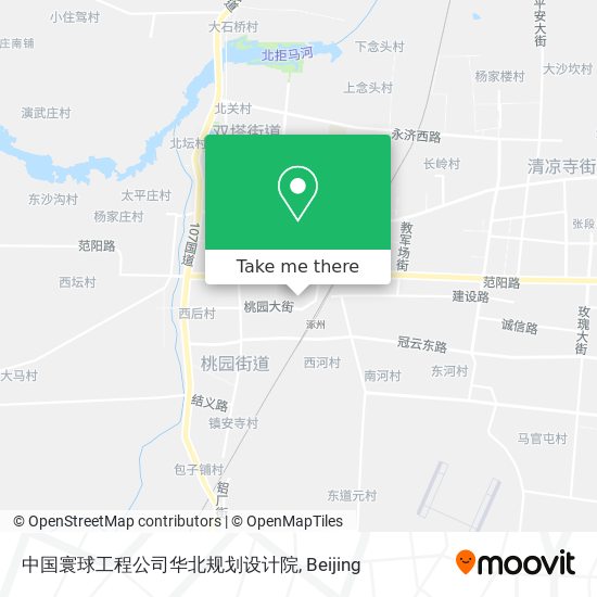 中国寰球工程公司华北规划设计院 map