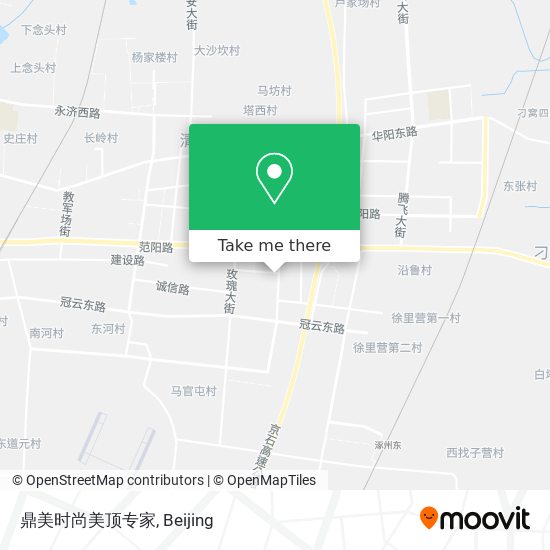 鼎美时尚美顶专家 map