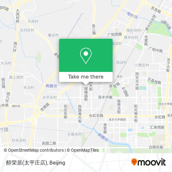 醇荣居(太平庄店) map