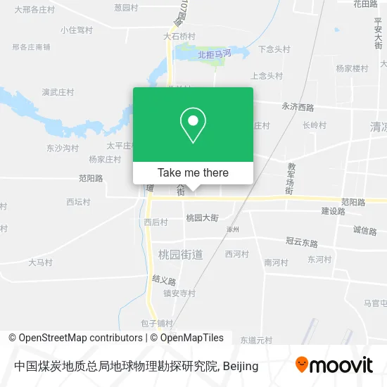中国煤炭地质总局地球物理勘探研究院 map