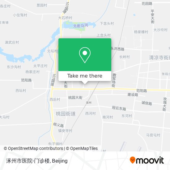 涿州市医院-门诊楼 map