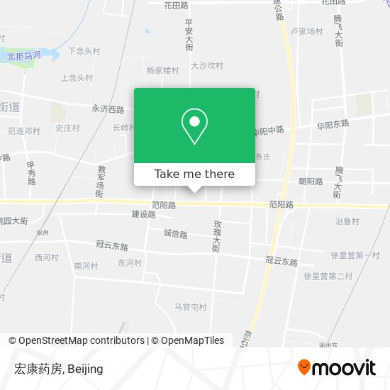 宏康药房 map