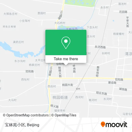 宝林苑小区 map