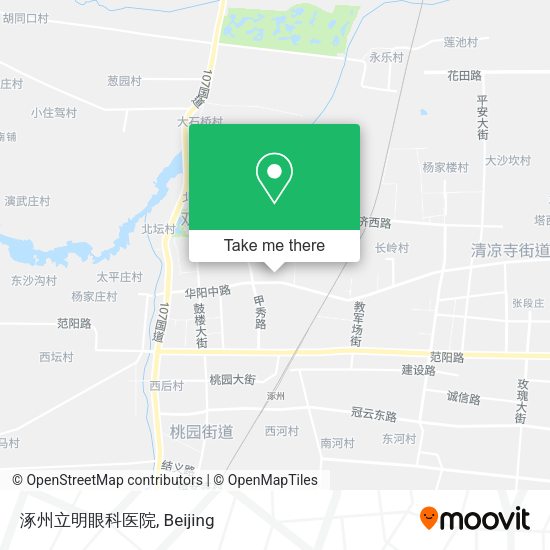 涿州立明眼科医院 map