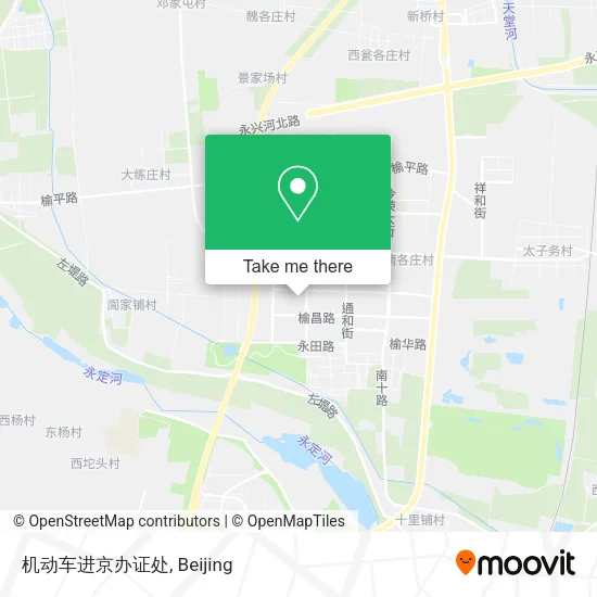 机动车进京办证处 map