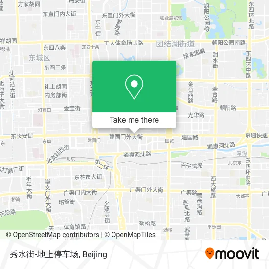 秀水街-地上停车场 map
