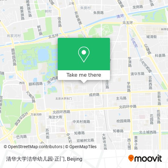 清华大学洁华幼儿园-正门 map