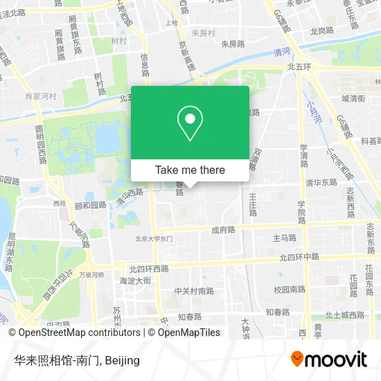 华来照相馆-南门 map