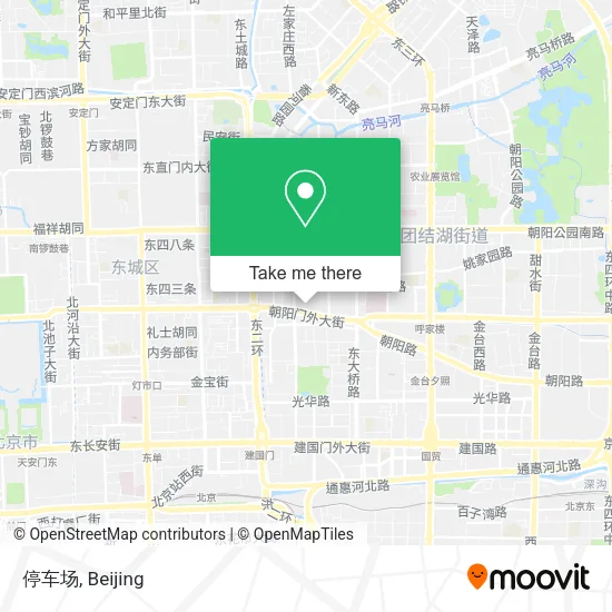 停车场 map