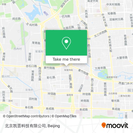 北京凯晋科技有限公司 map