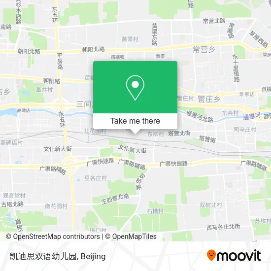 凯迪思双语幼儿园 map