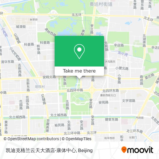 凯迪克格兰云天大酒店-康体中心 map