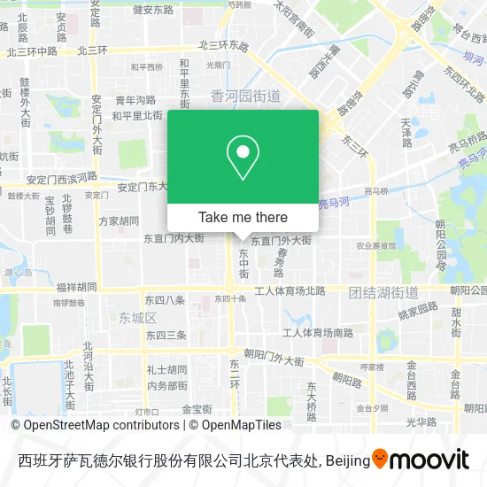 西班牙萨瓦德尔银行股份有限公司北京代表处 map