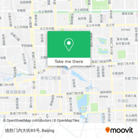 德胜门内大街85号 map