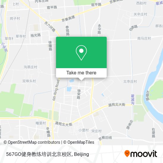567GO健身教练培训北京校区 map