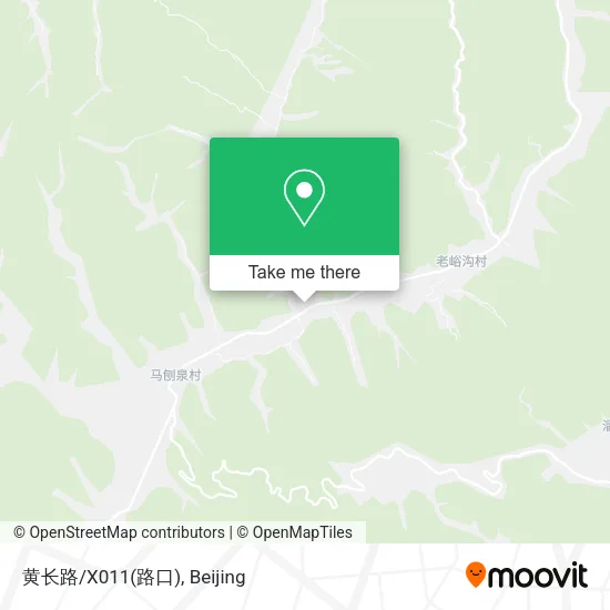 黄长路/X011(路口) map