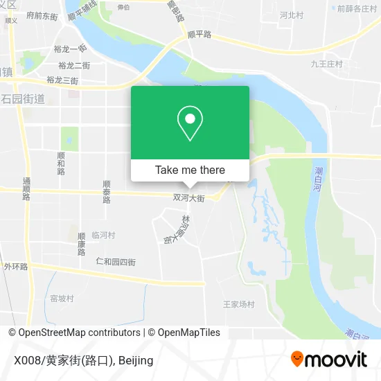 X008/黄家街(路口) map