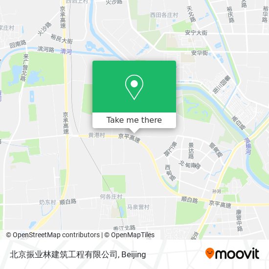 北京振业林建筑工程有限公司 map