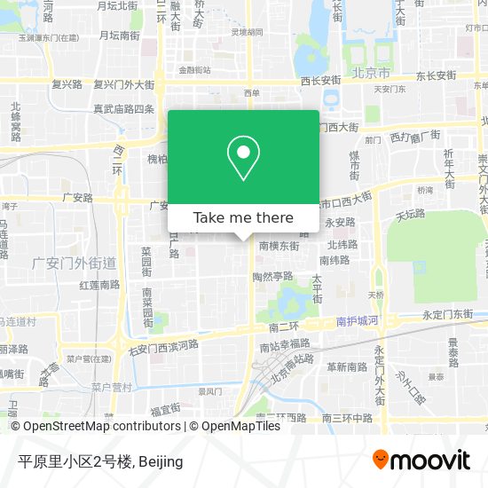 平原里小区2号楼 map