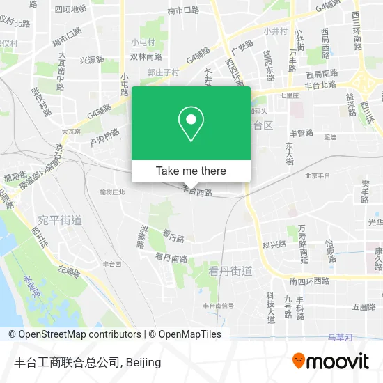 丰台工商联合总公司 map