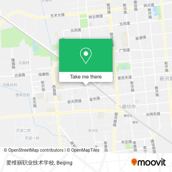 爱维丽职业技术学校 map