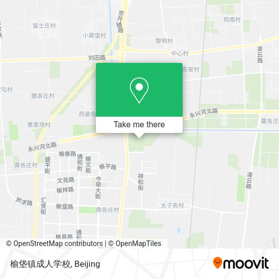 榆垡镇成人学校 map