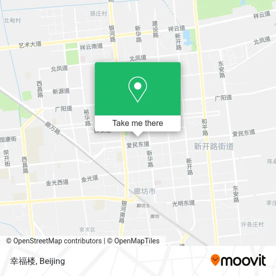 幸福楼 map